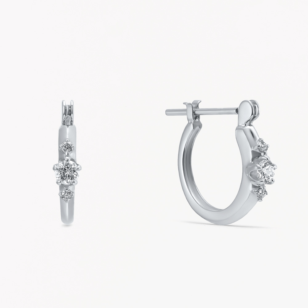 Pt950 Wish upon a star® ダイヤモンド ピアス Pt950 Wish upon a star® ダイヤモンド ピアス