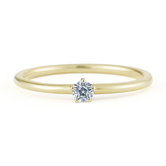 K18 Wish upon a star ダイヤモンド 計0.13ct リング-