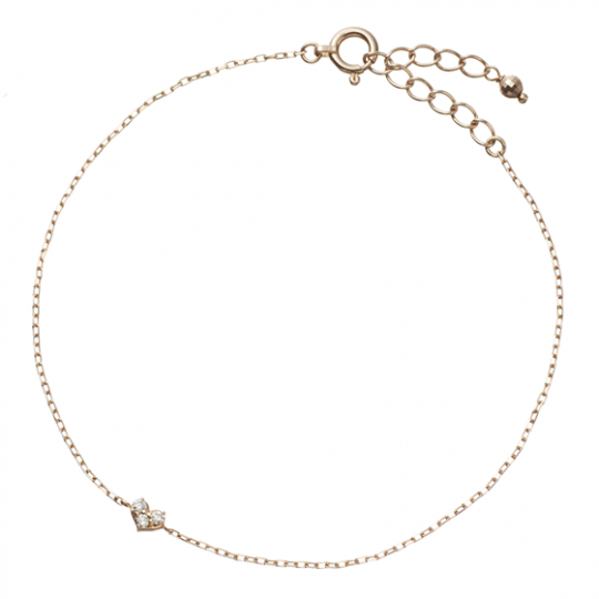 festaria K10PG ダイヤモンド ブレスレット K10PG ダイヤモンド ブレスレット|festaria Online Shop